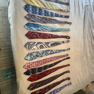 J. Garcia Artistic Tie Set - 14 total